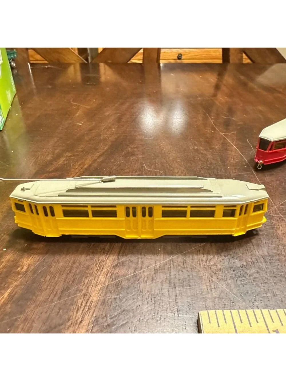 Vintage Lot Wiking Plastic Trolley Cars #69